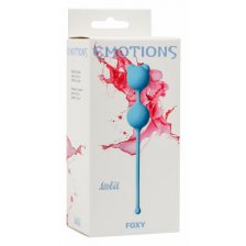 Вагинальные шарики Emotions Foxy turquoise