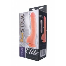 Ротатор TOYFA RealStick Elite на присоске телесный, 17 см