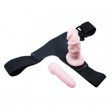 Страпон женский Ultra Passionate Harness с двумя насадками