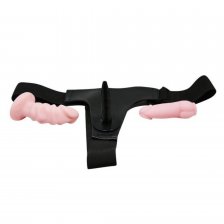 Страпон женский Ultra Passionate Harness с двумя насадками