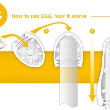 Мастурбатор яйцо Tenga egg Stepper