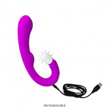 PrettyLove Magic Tongue Вибромассажер с клиторальным стимулятором-ротатором