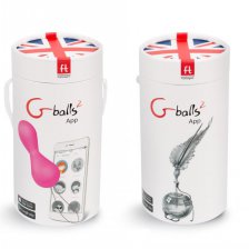 Тренажер Кегеля Gvibe Gballs 2 App розовый