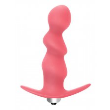 Анальная пробка с вибрацией Spiral Anal Plug Pink