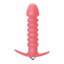 Анальная пробка с вибрацией Twisted Anal Plug Pink