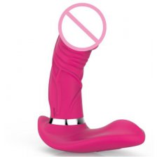 Вибробабочка 7-Function Silicone Love Rider Butterfly Bliss из силикона розовая