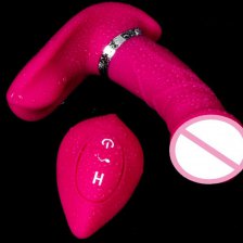 Вибробабочка 7-Function Silicone Love Rider Butterfly Bliss из силикона розовая
