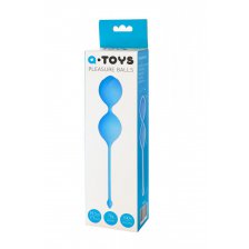 Вагинальные шарики Toyfa A-toys, голубые