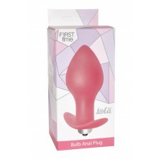 Анальная пробка с вибрацией Bulb Anal Plug Pink