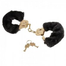 Наручники FF Gold Deluxe Furry Cuffs