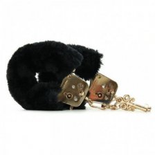 Наручники FF Gold Deluxe Furry Cuffs