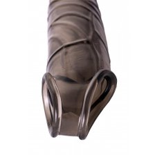 Насадка Toyfa XLover, черная прозрачная