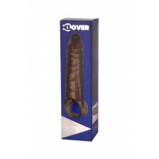 Насадка Toyfa XLover, черная прозрачная