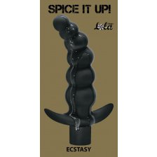 Анальная пробка с вибрацией Spice it up Ecstasy Black