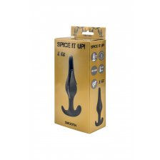 Анальная пробка Spice it up Smooth Dark Grey