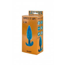 Анальная пробка Spice it up Delight Aquamarine