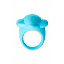 Эрекционное кольцо TOYFA A-Toys, силикон, голубое, 5,2 см
