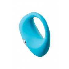 Эрекционное кольцо TOYFA A-Toys, силикон, голубое, 5,4 см
