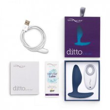 Анальная пробка с вибрацией Ditto от We-Vibe, 8.8 см