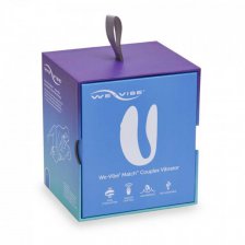 Вибромассажер для пар We-Vibe Match, 7.7 см