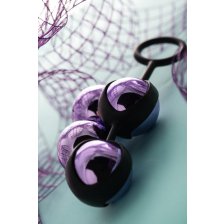 Вагинальные шарики TOYFA A-toys, ABS пластик+силикон, фиолетовые, 15 см
