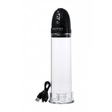 Помпа для пениса Erotist Man up pump, вакуумная, автоматическая, прозрачная