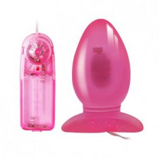 Анальная пробка с выносным пультом управления Butt Vibro Plug