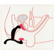 Стимулятор простаты рифлёный Male G-Spot Stimulator