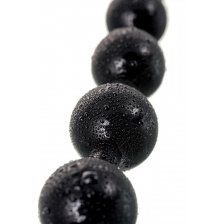 Анальная цепочка Toyfa A-toys M ,TPE, черный, 28,3см