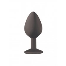 Анальная пробка Emotions Cutie Medium Black moonstone crystal