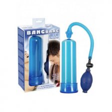 Помпа для пениса Bang Bang blue