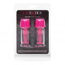 Помпы для сосков Nipple Play® Vacuum Twist Suckers розовые
