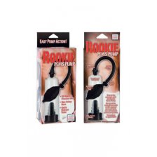 Вакуумная помпа ROOKIE PENIS PUMP черная