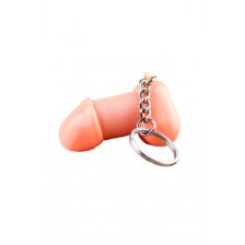Сувенир брелок для ключей Romfun, PVC, телесный