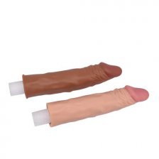 Телесная удлиняющая насадка Pleasure X-tender Series 4 см