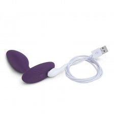 Анальная пробка с вибрацией Ditto от We-Vibe, 8.8 см фиолетовая