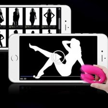 Вибратор для пар Leten ВИВИ смартфон APP-приложение