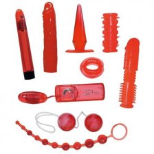 Набор игрушек для жаркого секса Red Roses Set
