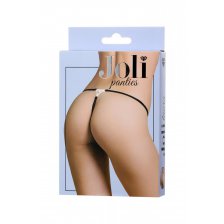 Трусики со стразами Joli Laura, черный, OS