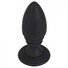Черная анальная пробка Analplug