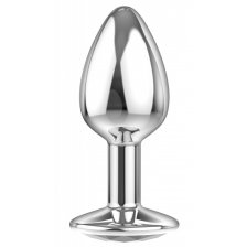 Анальная пробка Diamond Clear Sparkle Small