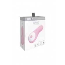 Клиторальный стимулятор OVO перезаряжаемый, розовый