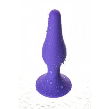 Анальная втулка TOYFA A-Toys , Силикон, Фиолетовый, 12,5 см