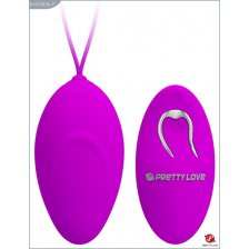 Виброяйцо Hyper Egg с дистанционым пультом и силиконовым чехлом, фиолетовое