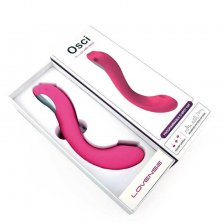 Вибратор с пульсацией Lovense - Osci G-Spot 19,8 см