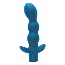 Анальная пробка с вибрацией Spice it up Naughty Aquamarine