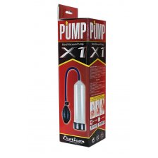 Помпа вакуумная Eroticon PUMP X1 с грушей прозрачная