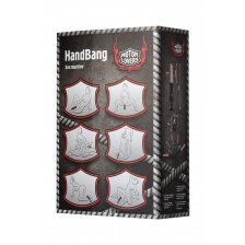 Секс-машина HandBang, MotorLovers, ABS, черный, 41,5 см