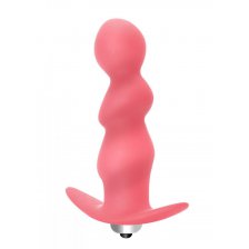 Анальная пробка с вибрацией Spiral Anal Plug Pink
