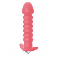 Анальная пробка с вибрацией Twisted Anal Plug Pink